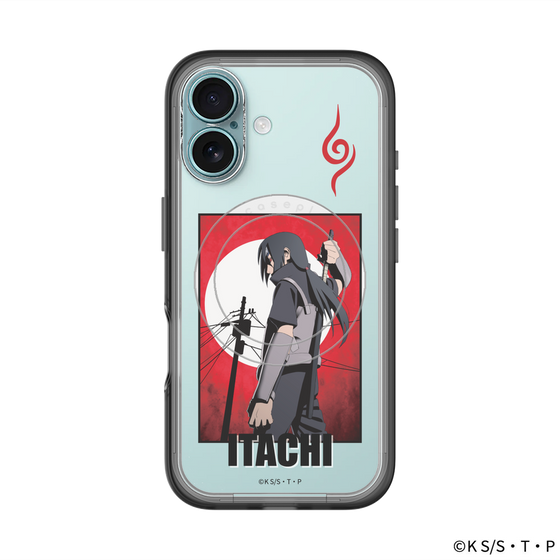 スリムプロテクションプレミアムケース with MagSafe［ NARUTO -ナルト- 疾風伝 - うちはイタチ - 暗部 ］