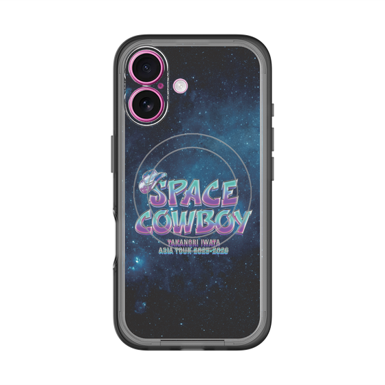 スリムプロテクションプレミアムケース with MagSafe［ Takanori Iwata ASIA TOUR 2025-2026 "SPACE COWBOY" - ロゴ ］