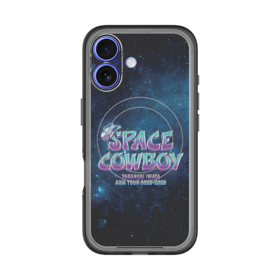 スリムプロテクションプレミアムケース with MagSafe［ Takanori Iwata ASIA TOUR 2025-2026 "SPACE COWBOY" - ロゴ ］