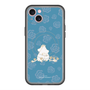 スリムプロテクションプレミアムケース with MagSafe［ MOOMIN - Moomin and Snorkmaiden ］
