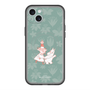 スリムプロテクションプレミアムケース with MagSafe［ MOOMIN - Moomin and Snufkin ］