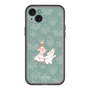 スリムプロテクションプレミアムケース with MagSafe［ MOOMIN - Moomin and Snufkin ］