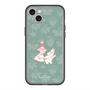 スリムプロテクションプレミアムケース with MagSafe［ MOOMIN - Moomin and Snufkin ］