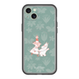 スリムプロテクションプレミアムケース with MagSafe［ MOOMIN - Moomin and Snufkin ］