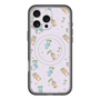 スリムプロテクションプレミアムケース with MagSafe［ ぼのぼの - 総柄 - パープル ］