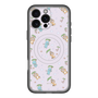 スリムプロテクションプレミアムケース with MagSafe［ ぼのぼの - 総柄 - パープル ］