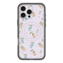 スリムプロテクションプレミアムケース with MagSafe［ ぼのぼの - 総柄 - パープル ］