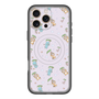 スリムプロテクションプレミアムケース with MagSafe［ ぼのぼの - 総柄 - パープル ］
