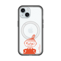 スリムプロテクションプレミアムケース with MagSafe［ MOOMIN - Little My - Grinning face ］