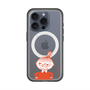 スリムプロテクションプレミアムケース with MagSafe［ MOOMIN - Little My - Grinning face ］