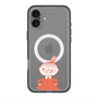 スリムプロテクションプレミアムケース with MagSafe［ MOOMIN - Little My - Grinning face ］