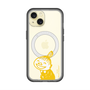 スリムプロテクションプレミアムケース with MagSafe［ MOOMIN - Little My - Happy face ］
