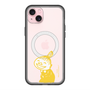 スリムプロテクションプレミアムケース with MagSafe［ MOOMIN - Little My - Happy face ］
