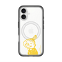 スリムプロテクションプレミアムケース with MagSafe［ MOOMIN - Little My - Happy face ］