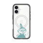 スリムプロテクションプレミアムケース with MagSafe［ MOOMIN - Little My - Angry face ］