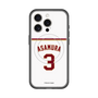 スリムプロテクションプレミアムケース with MagSafe［ 楽天イーグルス - #3 Asamura - ホーム ］