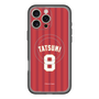 スリムプロテクションプレミアムケース with MagSafe［ 楽天イーグルス - #8 Tatsumi - ビジター ］