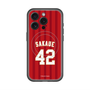 スリムプロテクションプレミアムケース with MagSafe［ 楽天イーグルス - #42 Sakaue - ビジター ］