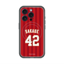スリムプロテクションプレミアムケース with MagSafe［ 楽天イーグルス - #42 Sakaue - ビジター ］