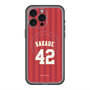 スリムプロテクションプレミアムケース with MagSafe［ 楽天イーグルス - #42 Sakaue - ビジター ］