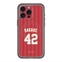 スリムプロテクションプレミアムケース with MagSafe［ 楽天イーグルス - #42 Sakaue - ビジター ］