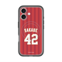 スリムプロテクションプレミアムケース with MagSafe［ 楽天イーグルス - #42 Sakaue - ビジター ］