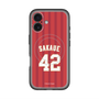 スリムプロテクションプレミアムケース with MagSafe［ 楽天イーグルス - #42 Sakaue - ビジター ］