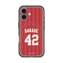 スリムプロテクションプレミアムケース with MagSafe［ 楽天イーグルス - #42 Sakaue - ビジター ］
