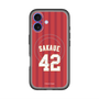 スリムプロテクションプレミアムケース with MagSafe［ 楽天イーグルス - #42 Sakaue - ビジター ］
