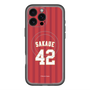 スリムプロテクションプレミアムケース with MagSafe［ 楽天イーグルス - #42 Sakaue - ビジター ］