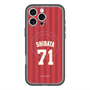 スリムプロテクションプレミアムケース with MagSafe［ 楽天イーグルス - #71 Shibata - ビジター ］