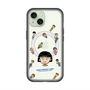 スリムプロテクションプレミアムケース with MagSafe［ ちびまる子ちゃん - まる子とお友達 - クリア ］