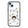 スリムプロテクションプレミアムケース with MagSafe［ ちびまる子ちゃん - まる子とお友達 - クリア ］
