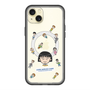 スリムプロテクションプレミアムケース with MagSafe［ ちびまる子ちゃん - まる子とお友達 - クリア ］