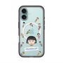 スリムプロテクションプレミアムケース with MagSafe［ ちびまる子ちゃん - まる子とお友達 - クリア ］