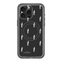 スリムプロテクションプレミアムケース with MagSafe［ MOOMIN - The Classics- Pattern - Hattifatteners ］