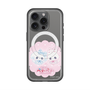 スリムプロテクションプレミアムケース with MagSafe［ まじかるベリーベリー - すとろべりーとぶるべりー - ピンク ］