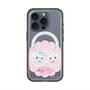 スリムプロテクションプレミアムケース with MagSafe［ まじかるベリーベリー - すとろべりーとぶるべりー - ピンク ］