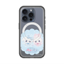 スリムプロテクションプレミアムケース with MagSafe［ まじかるベリーベリー - すとろべりーとぶるべりー - ブルー ］