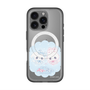 スリムプロテクションプレミアムケース with MagSafe［ まじかるベリーベリー - すとろべりーとぶるべりー - ブルー ］