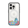 スリムプロテクションプレミアムケース with MagSafe［ 広島東洋カープ - のんびりスラィリー - パッチワーク ］