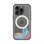スリムプロテクションプレミアムケース with MagSafe［ 広島東洋カープ - のんびりスラィリー - パッチワーク ］