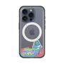 スリムプロテクションプレミアムケース with MagSafe［ 広島東洋カープ - のんびりスラィリー - パッチワーク ］
