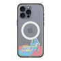 スリムプロテクションプレミアムケース with MagSafe［ 広島東洋カープ - のんびりスラィリー - パッチワーク ］