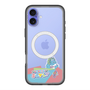 スリムプロテクションプレミアムケース with MagSafe［ 広島東洋カープ - のんびりスラィリー - パッチワーク ］