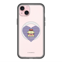 スリムプロテクションプレミアムケース with MagSafe［ ELLE×ポムポムプリン - ハート - ブルー ］