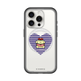 スリムプロテクションプレミアムケース with MagSafe［ ELLE×ポムポムプリン - ハート - ブルー ］
