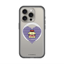 スリムプロテクションプレミアムケース with MagSafe［ ELLE×ポムポムプリン - ハート - ブルー ］