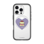 スリムプロテクションプレミアムケース with MagSafe［ ELLE×ポムポムプリン - ハート - ブルー ］