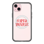 スリムプロテクションプレミアムケース with MagSafe［ SUPER PRIVATE - ロゴ - Metal ］